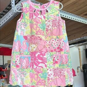 Lilly Pulitzer Pink Sleeveless Sundress Casual Resort Wear